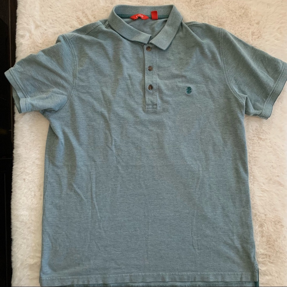 IZOD mens large green polo